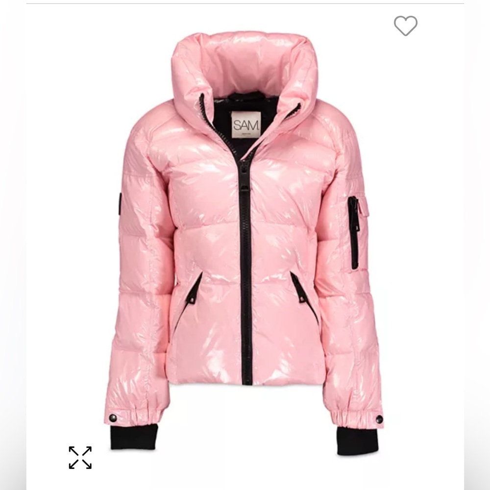 SAM. Girls' Freestyle Down Jacket - Little Kid, Big Kid COTTON CANDY